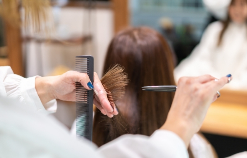 アットホームなヘアーサロンあたたかな笑顔でお迎えします